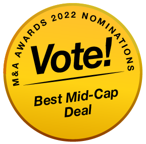 MenA Awards 2022 Buttons Vote Best Mid-Cap Deal